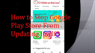 How to Stop Google Play Store From Updating Itself | google play disable auto-update