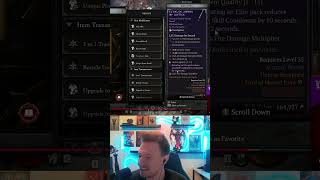 NEW CRAZY MYTHIC SHAKO + In-Geom in ONE! #diablo4 #lordofhatred #mythic #new #news