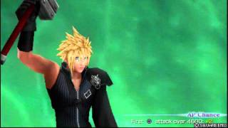 Dissidia 012 [Duodecim]: Final Fantasy [ENG] - Cloud vs. Sephiroth