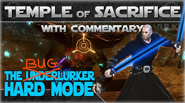 SWTOR Boss GUIDE: Temple of Sacrifice 8HM ► THE UNDERLURKER (Watchman Sentinel PoV)