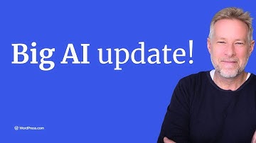 Something small but BIG just happened to WordPress AI