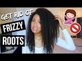 HOW TO GET RID OF FRIZZY ROOTS FOR GOOD!🚫