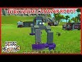 TÜRK YAPIMI ROBOT VE İTFAİYE  ARAÇLARI | Scrap Mechanic Multiplayer