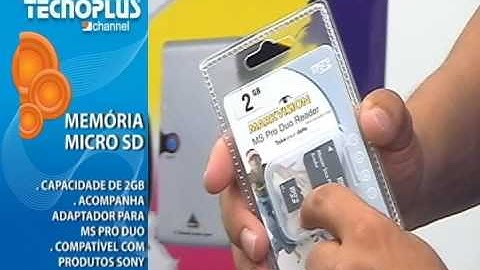 TECNOPLUS CHANNEL - MEMÓRIA MICRO SD 2GB CADAPTADOR STICK PRO DUO MARKVISION