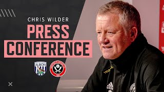 Chris Wilder | Press Conference Interview | Sheffield United v West From