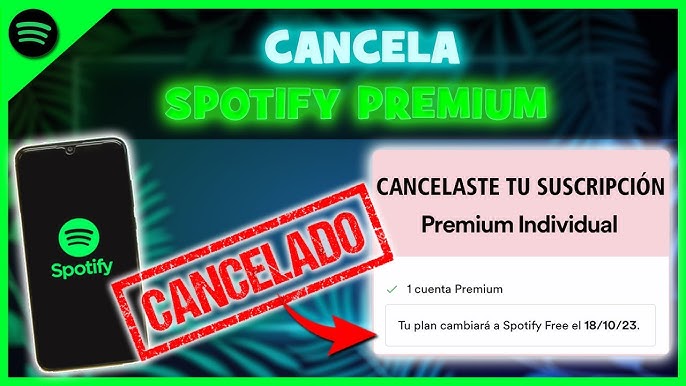Cómo quitar mi tarjeta de Spotify  Cómo cancelar suscripción de Spotify  Premium 2021 