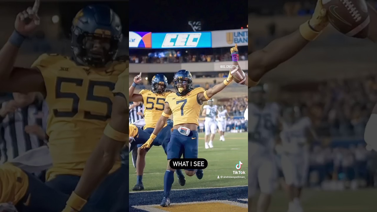 What you see versus what I see. π #WVU #wvufootball #sportsphotographer #sportsphotography