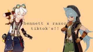 🤍💙 razor x bennett because we are both lonely 💙🤍