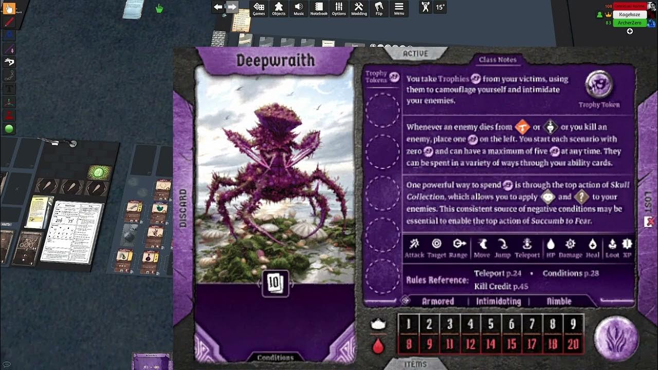 Frosthaven 113 Lush Grotto (Side Quest) Drifter, Shackles, Kelp YouTube