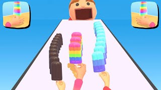 Popsicle Stack - All Levels Gameplay Android,ios game Mobile Game New Update Part 14 (Levels 68) screenshot 5