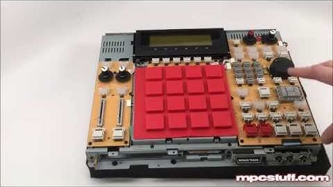 Akai MPC2500 Casing Removal - Pad Install / Pad Sensor / Buttons - MPCstuff
