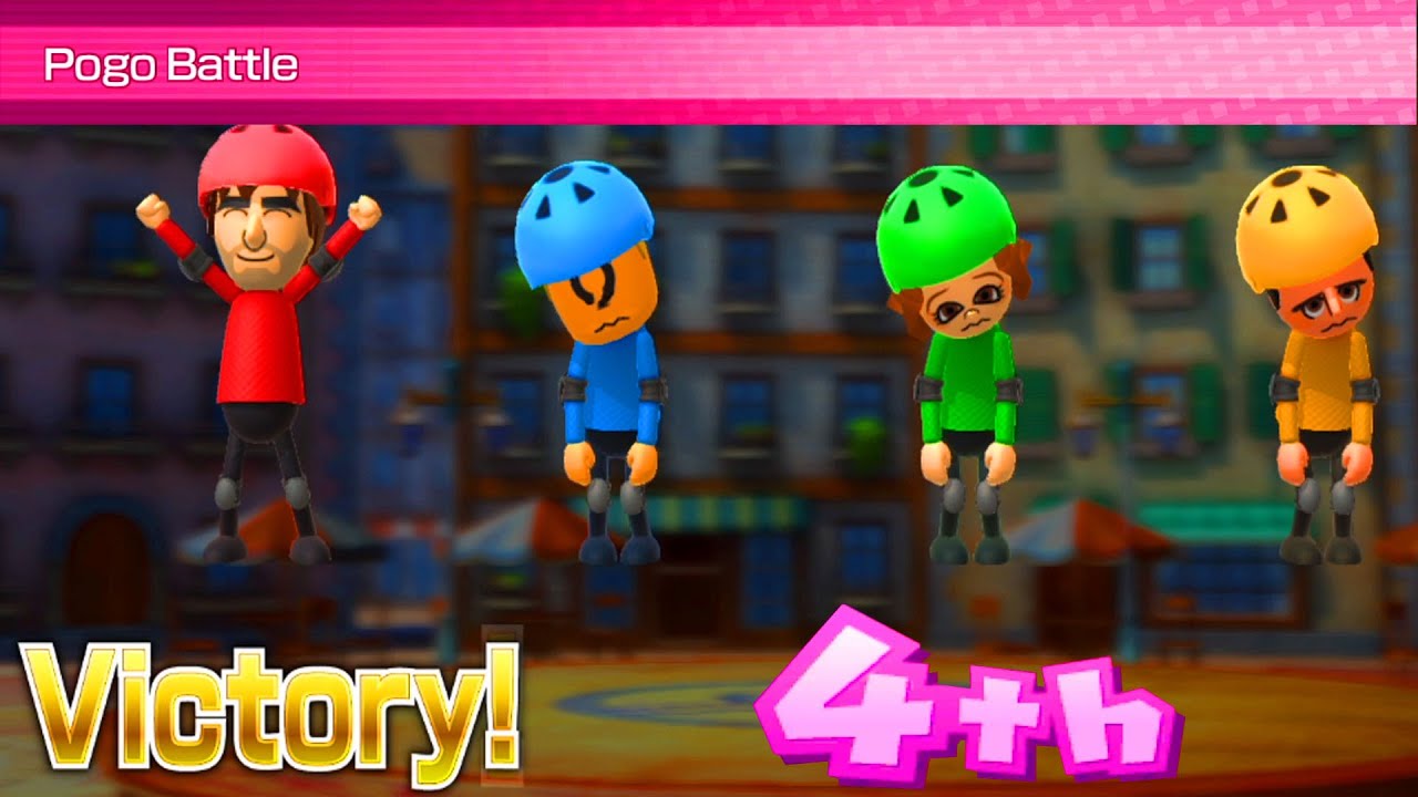 Wii Party U Battle Of The Minigames - Item Box vs Andre vs Giulia vs Dunbar (Master Cpu)#minhpartyu