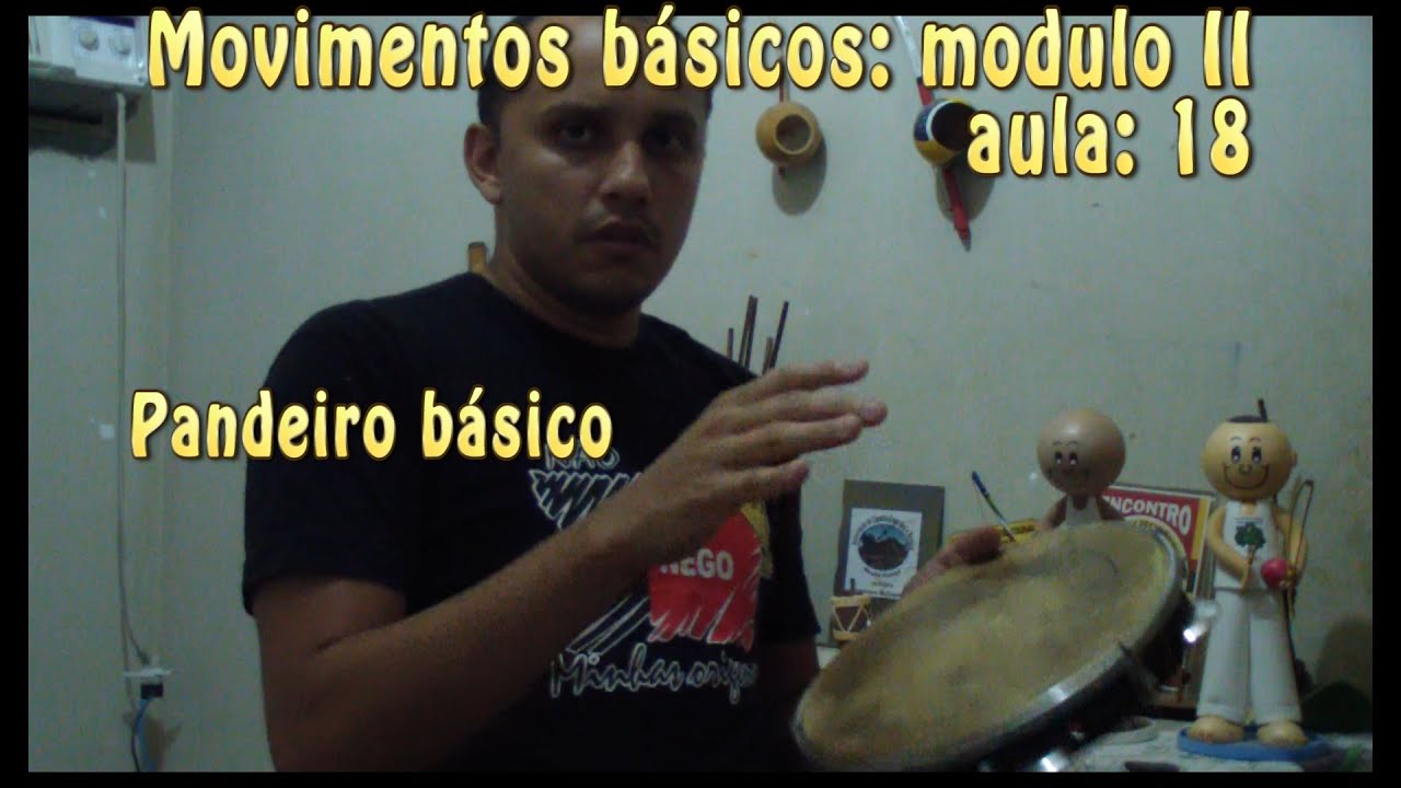 Pandeiro Básico - Angola, São bento grande e os 7 da regional (Capoeira Básica Modulo 2) #18