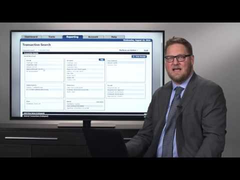 Payment Processing Client Dashboard: Transaction Report Details