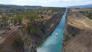 Through the Corinth Canal to Galaxidi - Sailing Greatcircle (ep.124)
