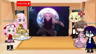 ♡°Loop 7-kaime no Akuyaku Reijou react to Rishe is (Sakura Haruno)°♡ Gacha Club  《🇧🇷🇺🇲》