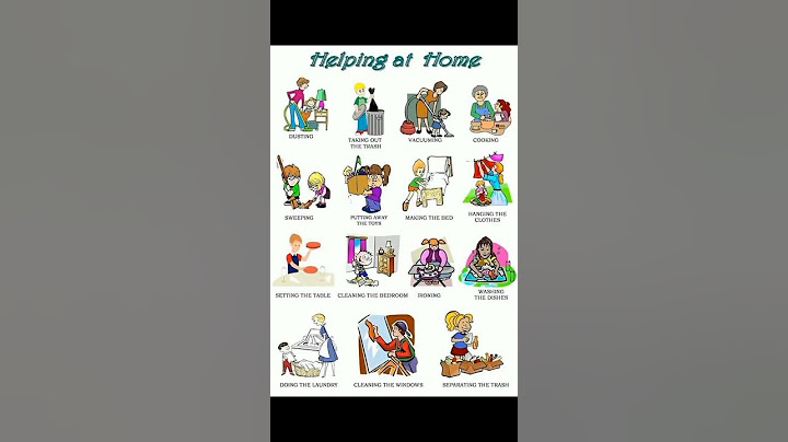 Mastering Daily English Verbs: Essential Household Chores Explained!