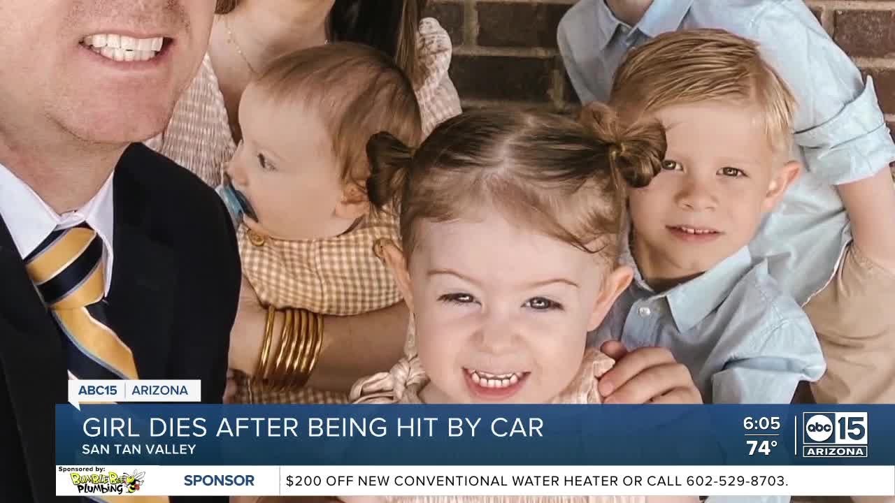 Young girl dies after being hit by vehicle in East Valley, two years ...