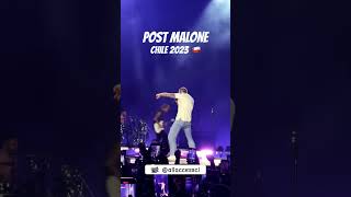 #shorts  #postmalone  en Chile 2023 #music