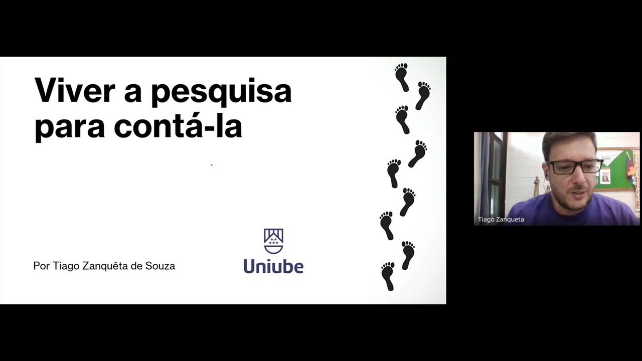 Viver a Pesquisa para Contá-la - Tiago Zanquêta