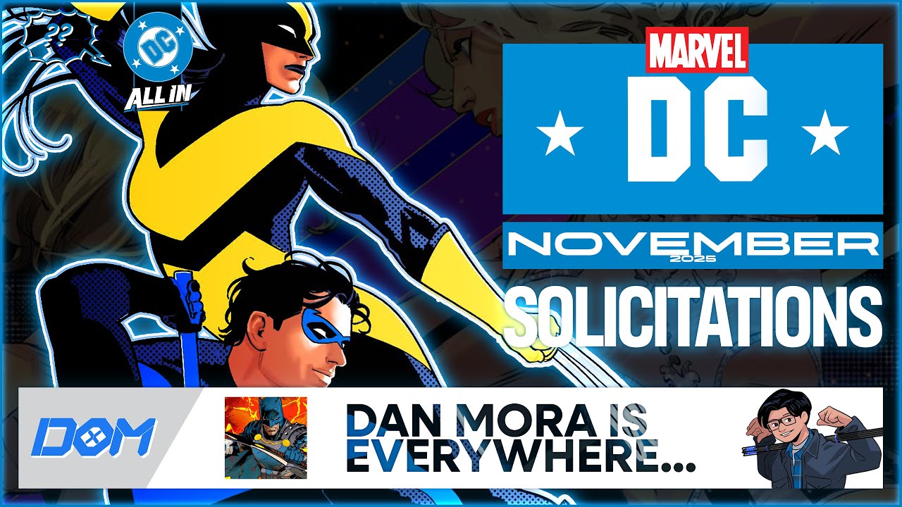 DC ALL IN November 2025 Solicitations: Marvel/DC Crossover, Static