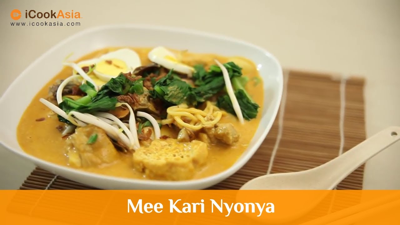 Mee Kari Nyonya  Try Masak  iCookAsia - YouTube