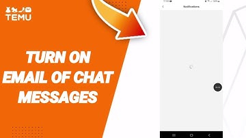How To Turn On Email Of Chat Messages On Temu App 2025