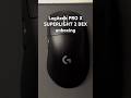 Logitech PRO X SUPERLIGHT 2 DEX unboxing #unboxing #logitech #superlight #tech #mouse