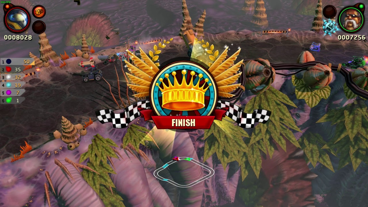 BlazeRush is another excellent local multiplayer game for Linux