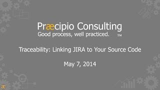 Traceability: Linking JIRA to Your Source Code