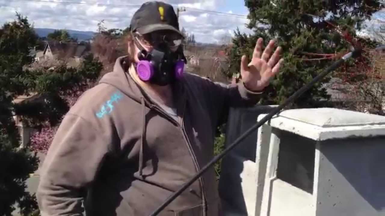 Chimney Sweep Victoria BC Power Sweeping Chimney Flue Guru YouTube