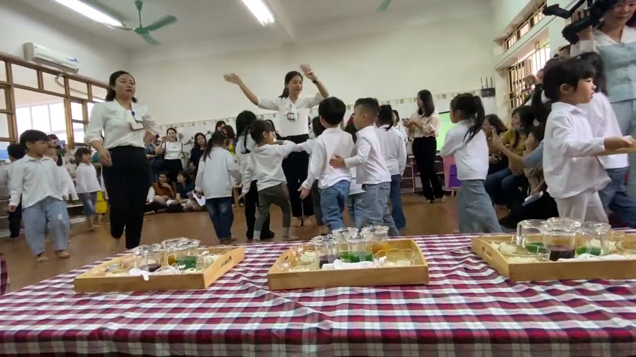 Tiết dạy khám phá theo hình thức đổi mới ứng dụng STEAM 4-5 tuổi : Khám phá gạo nếp gạo tẻ