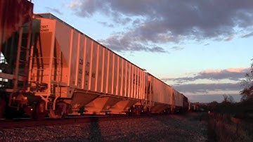 CSX Q400 in Hi Def at Shenandoah Junction,WV on 11/2/13