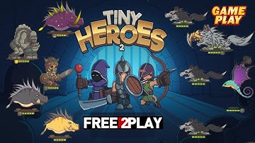 Tiny Heroes 2 ★ Gameplay ★ PC Steam [ Free to Play ] turn-based RPG Game 2021 ★ 1080p60FPS