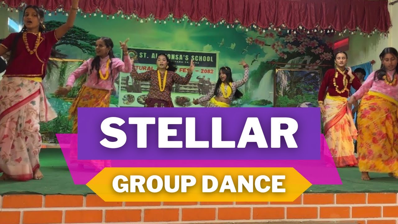 Team Stellar Group Dance During Cultural Fest 2082 ( +2 Science & Management)