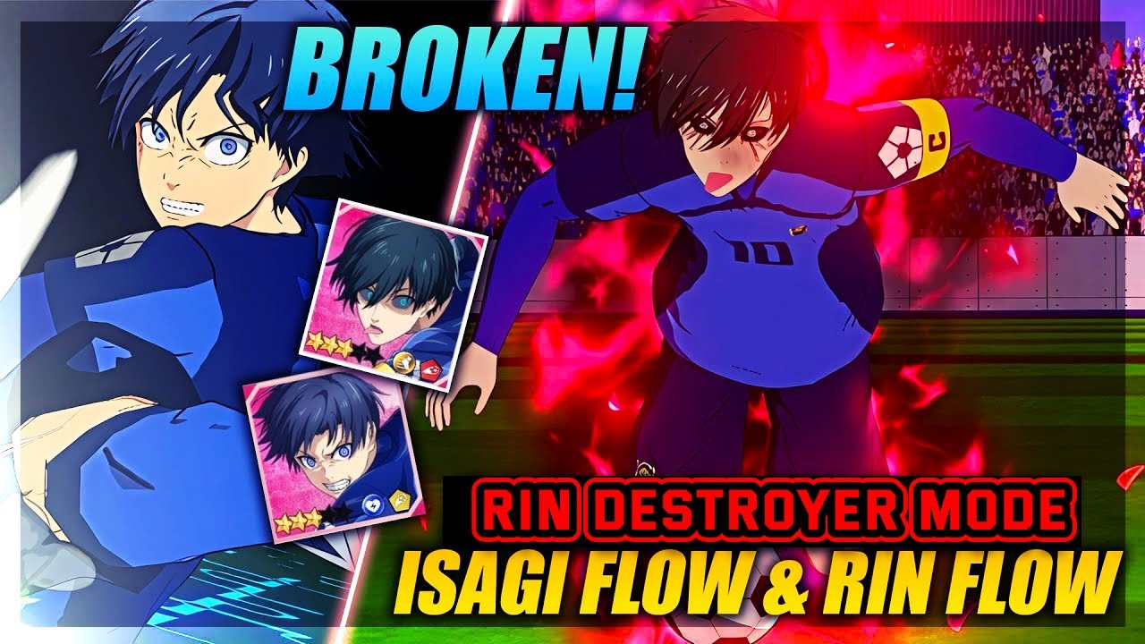 Destoryer Rin NEW DESTROYER RIN & ISAGI LUCK GOAL! INSANE SUMMONS & GAMEPLAY | Blue ...