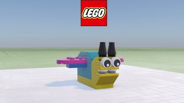 LEGO Build Your Own Snail Mini Build, (with Bonus Builds) in LEGO Worlds