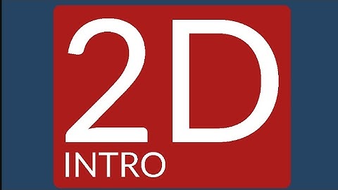 How to make 2D intro on android (easy)