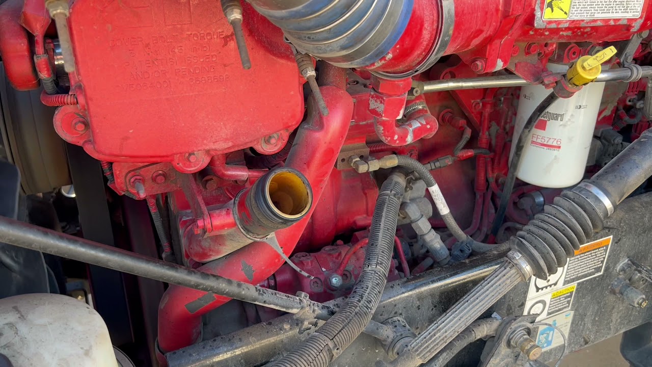 2015 Cummins ISX running & blowby YouTube