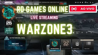 🚨Call Of Duty WARZONE gameplay  Deixa o Like  Meta 1k  🔴 RD Games Online   🔥