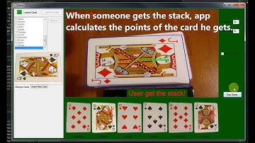 Computer Vision Cards Game - Opencv