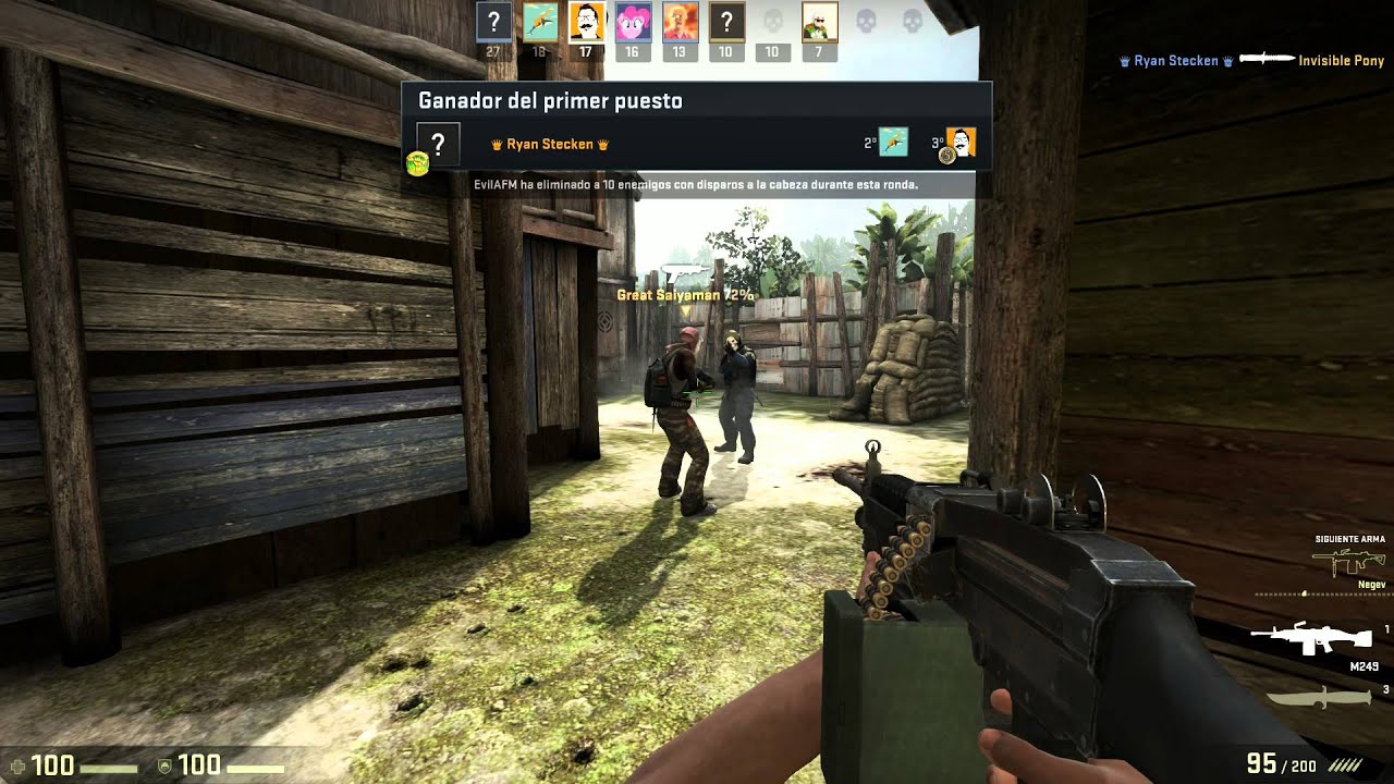 COUNTER STRIKE - Carrera de Armas (1080p/60fps)