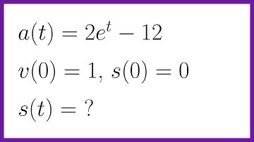Finding the Position When Given Acceleration and Initial Conditions
