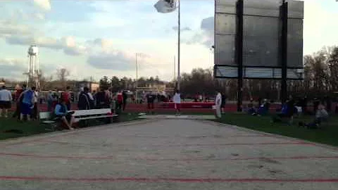 John Hosey 13.55 shot put