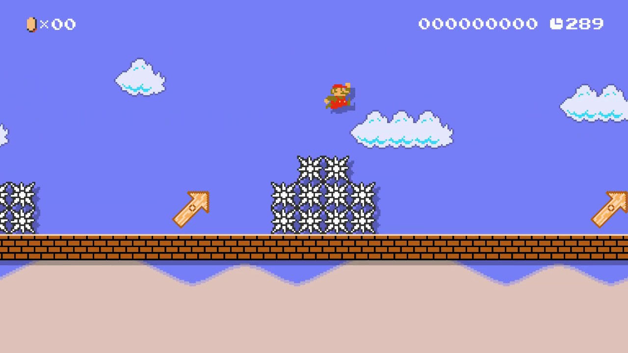 SMM2 - P-Switch Jump level tutorial