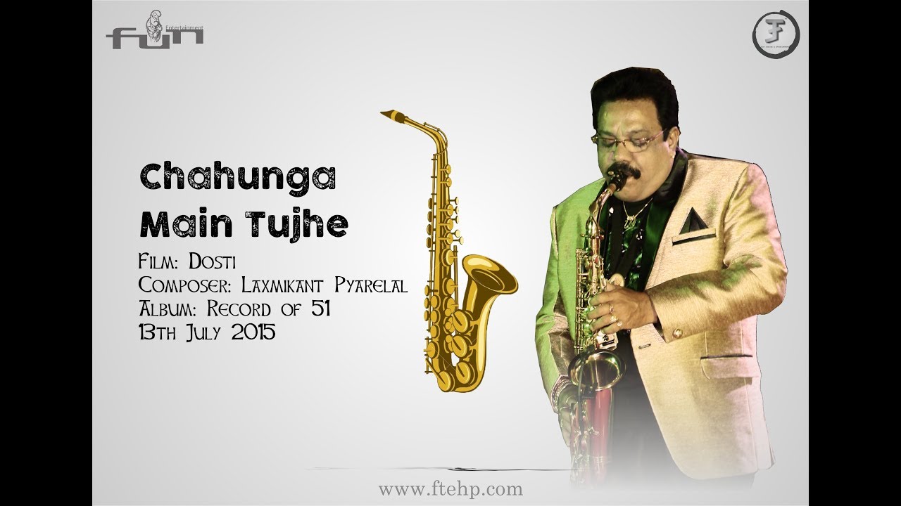 Chahunga Main Tujhe | Saxophone Cover by Shripad Solapurkar | Record of 51