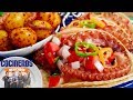 Receta: Tacos de pulpo con papas fritas al ajillo y limón | Cocineros Mexicanos