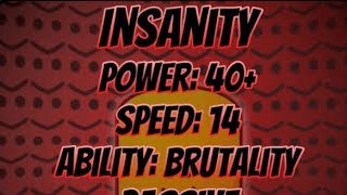 ( New ) Insanity showcase | All phases ( Killstreak Ultimate )