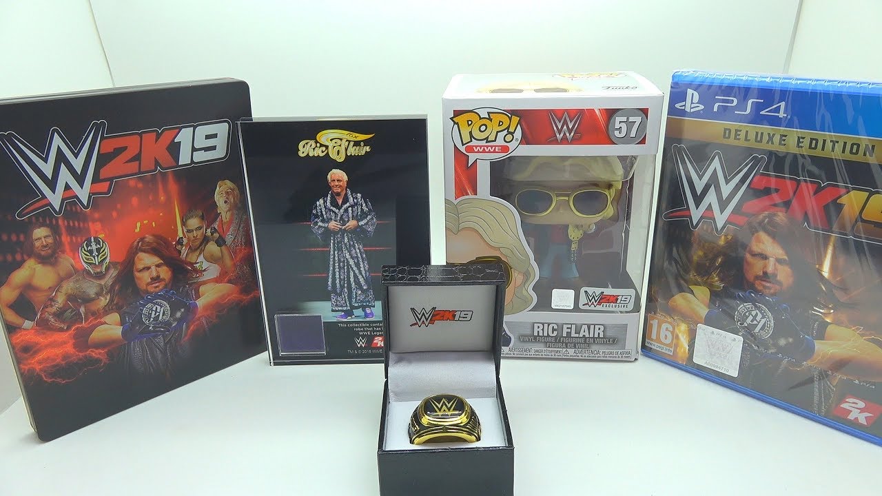 WWE 2K19 WOOOOO EDITION UNBOXING