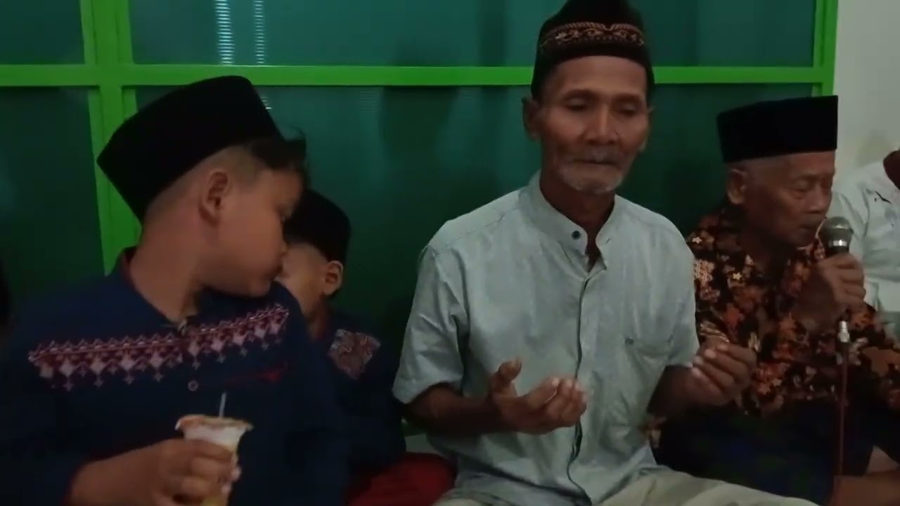 Nglahirne niat hajat rejeban di langgar Bani Tjokro Sanan pada malam Jum'at 27 Rojab 1447